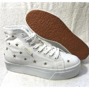 Superga 2705 Embroidered Platform High Top Sneaker In Stars thumbnail 2
