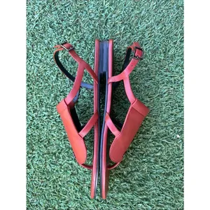 Longchamp’s New Collection of Flat Sandals, Burgundy, Size EU41/US10, NWOT thumbnail 6