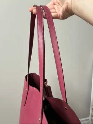 Coach Central Leather Tote 39, Peony Pink / Gold thumbnail 11