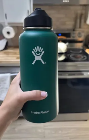 Dark green hydroflask thumbnail 1