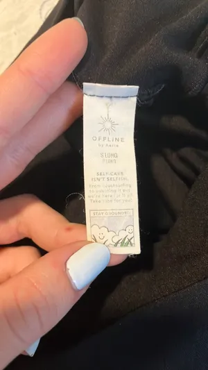 OFFLINE by Aerie Leggings Flare Crossover High-Waisted thumbnail 5