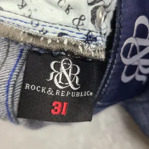 Rock & Republic Jeans‎ Womens Kassandra 31x28 Slim/Straight RN# 110113 CA# 19371 thumbnail 7