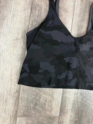 Lululemon Dark Grey Camo Align Tank Top thumbnail 4