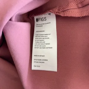 Figs Catarina One Pocket Scrub Top Mauve Size Small thumbnail 6