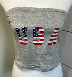 USA bandeau top Size Medium thumbnail 1
