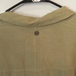 prAna Fernie Shirt Dress Women’s Small Sage Green Button Front Tunic Cover-Up #1 thumbnail 8