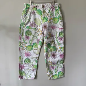 Keith Kelly NYC Printed Cactus Double Knee Carpenter Pants Size XL‎ thumbnail 2