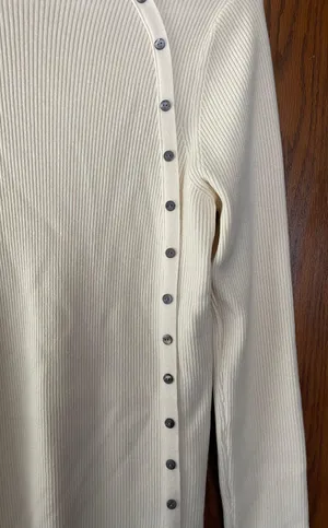 Tea N Rose Beige Long Sleeve Top thumbnail 2