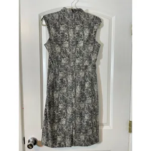 MM Lafleur Dress Size 2 Black & White Abstract Preppy Twee Office thumbnail 4
