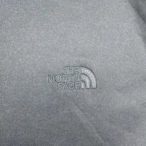 The North Face Fleece Jacket Womens XXL Light Gray Full Zip‎ Mock Neck NV 392125 thumbnail 8