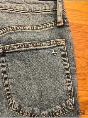 rag & bone Women’s Light Blue Bootcut Jeans thumbnail 5
