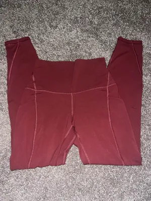 Lululemon Burgundy Leggings 25" thumbnail 2