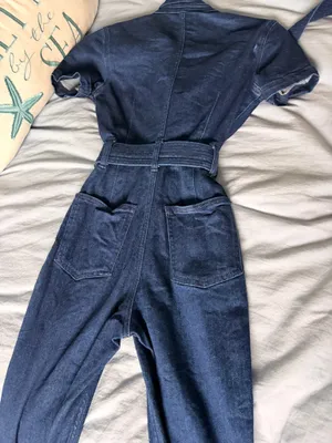 Aritzia Denim Romper thumbnail 5