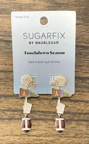 New Sugarfix By Baublebar Game Day Dangle Earrings Nickel Free thumbnail 1