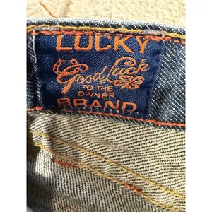 Lucky Brand Blue Mid Rise Flare Regular Length Denim Jeans Women's Size 8/29 thumbnail 6