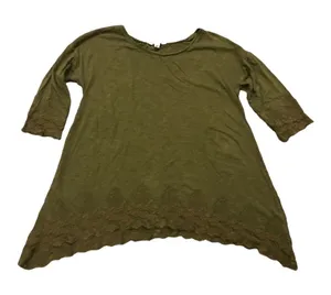 Sun & shadow‎ green top thumbnail 1