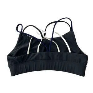 NWT Vie Active Sports Bra Strappy Lola Bra in Gray Women’s Size‎ Medium Msrp $58 thumbnail 2
