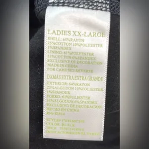 GreenTea XXL Athletic Skort in Gray thumbnail 4