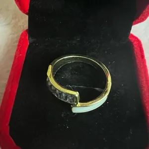 Gorgeous Golden Gemstone Adjustable Ring Size 7 thumbnail 3