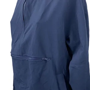 Outdoor Voices Womens Navy Blue Long Sleeve Hoodie Half Zip Anorak Jacket Size S thumbnail 3