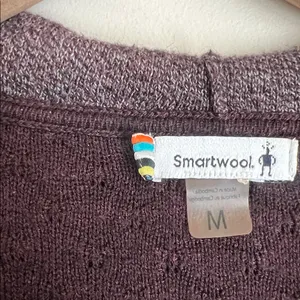 SmartWool Women's Shadow Pine Hoodie Sweater Wool Blend Med Baselayer Textured‎ thumbnail 3