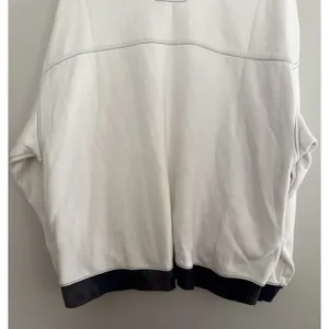 Free People FP Movement All Star Patch Pullover White Patch Combo Women's Large thumbnail 6