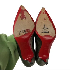 Christian Louboutin Metallic Stiletto Heels Pumps Size 6.5 thumbnail 14