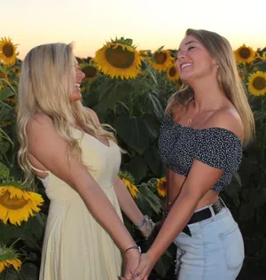 Brandy Melville Off The Shoulder Floral Top thumbnail 1
