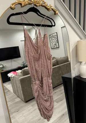 Zara Sequin Mini Dress thumbnail 5