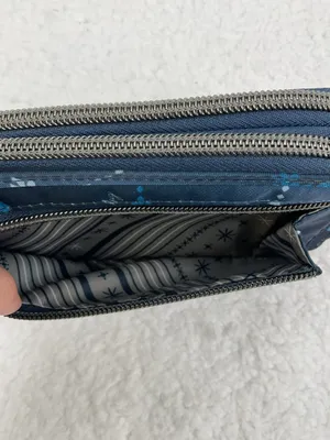 Lug Tram RFID Wristlet Wallet Blue thumbnail 6