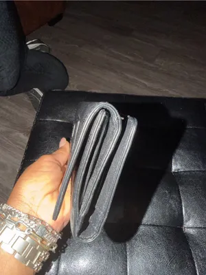 Michael Kors Black Leather Clutch Wallet with Logo Plaque thumbnail 3