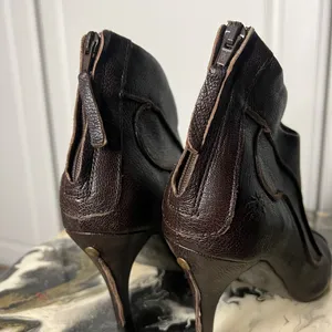 Fly London Leather Ankle Boots Made in Portugal EU 39 US 8 Y2K thumbnail 8