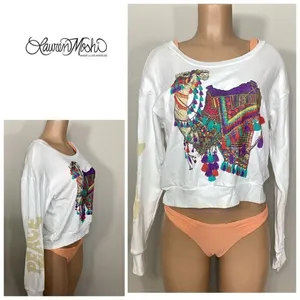 New Lauren Moshi love and peace sweatshirt. Small. $154 thumbnail 8