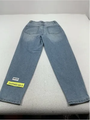 Women’s And Now This Straight Light Wash Stretch Blue Denim Jeans waist 27 inch thumbnail 2