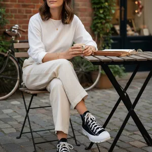 Converse Platform comfort with classic style. Carefully Chosen ❤️ Size: Women’s 8.5 thumbnail 2