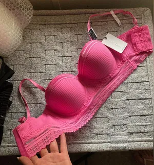 Pink Lace Bra Top Size 34C thumbnail 1