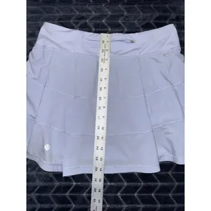 Lululemon Women's Blue Pace Rival Skirt Mid Rise Size 6 thumbnail 8