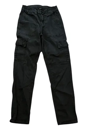 American Eagle Stretch Cargo Skinny Jeans Faded Black 2 Long thumbnail 1
