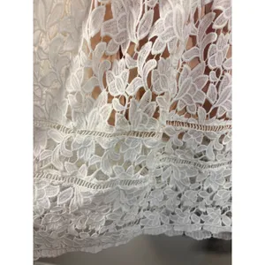 Just Me White Floral Lace Sweetheart Cocktail‎ Dress Nude Lining Small thumbnail 13