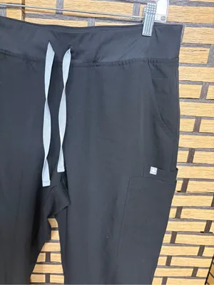 Figs technical collection black scrub pants size large thumbnail 3