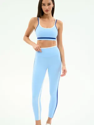 SPLITS59 Sam High Waist Rigor 7/8 Leggings in Skylight/Cobalt XS $138 thumbnail 2