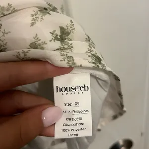 House of CB Christiana Garden Print Mini Dress thumbnail 4
