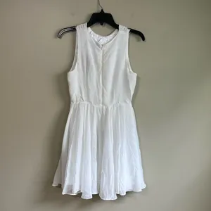 NWT Francesca’s white dress small‎ White thumbnail 6