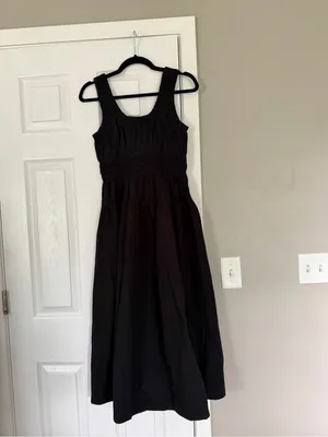 Anthropologie Somerset Black Half Zip Maxi Dress NEW NWT thumbnail 9