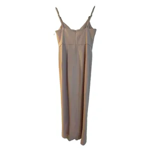 Lulu's Soft Pink Gown Sz XS Faux Wrap Style Maxi Length Dress Gala Wedding Prom thumbnail 3