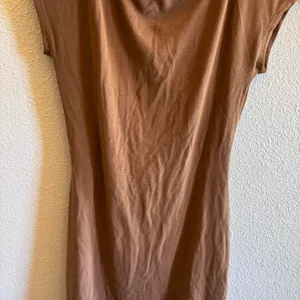 Free People Rosalia Essential Mini Dress Cigar Size Small NWT‎ MSRP $60 thumbnail 3