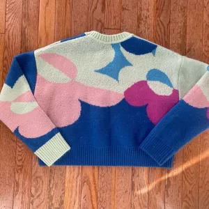 floral abstract funky Cotton On sweater thumbnail 8