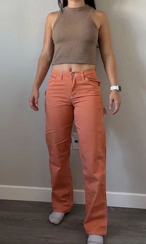 Orange Dickies Jeans thumbnail 1