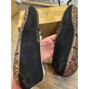 Women's Ansley Slipper Size 7 Black Suede Fur Lining thumbnail 9