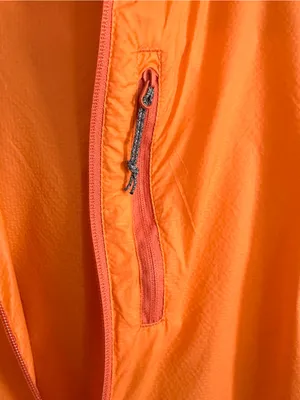 Alpine Design Orange Lightweight Zip Pockets Hooded Windbreaker Jacket Large thumbnail 5